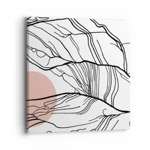 Obraz na plátně - V síti větviček - 40x40 cm