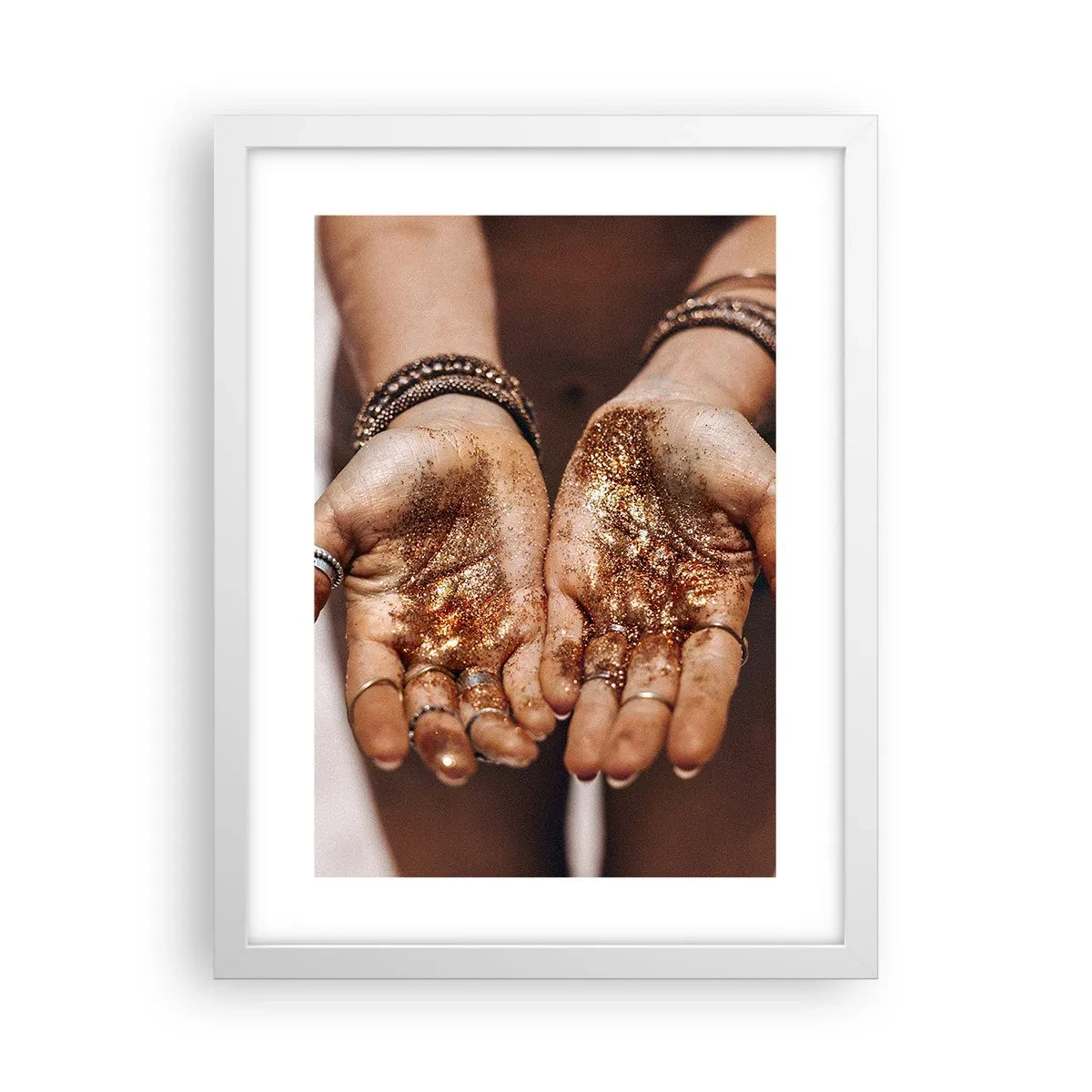 Plakát v bílém rámu - Dárek pro tebe - 30x40 cm