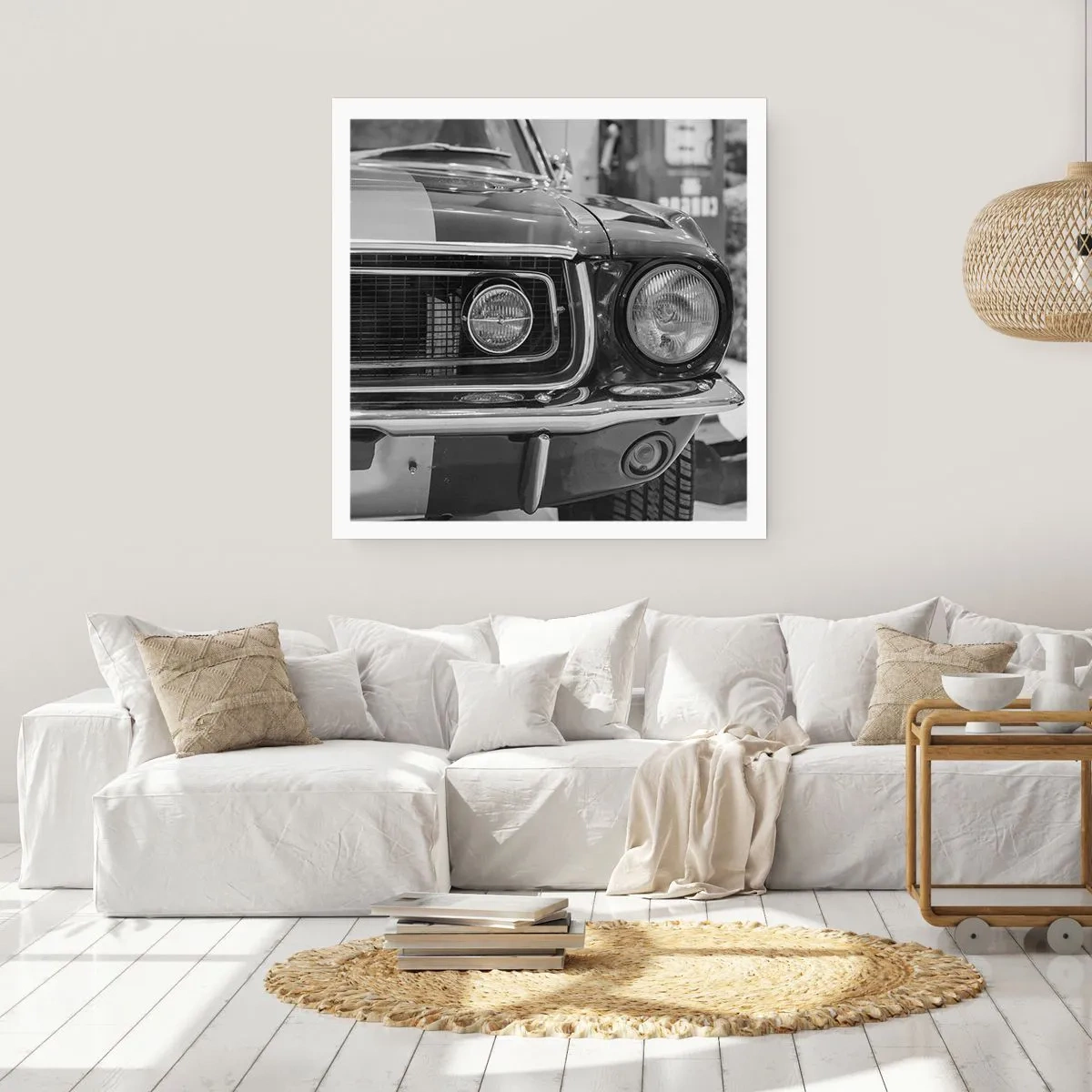 Plakát - Divoká jízda - 50x50 cm