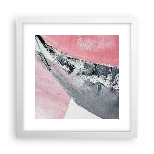 Plakát v bílém rámu - Sladěná kompozice - 30x30 cm