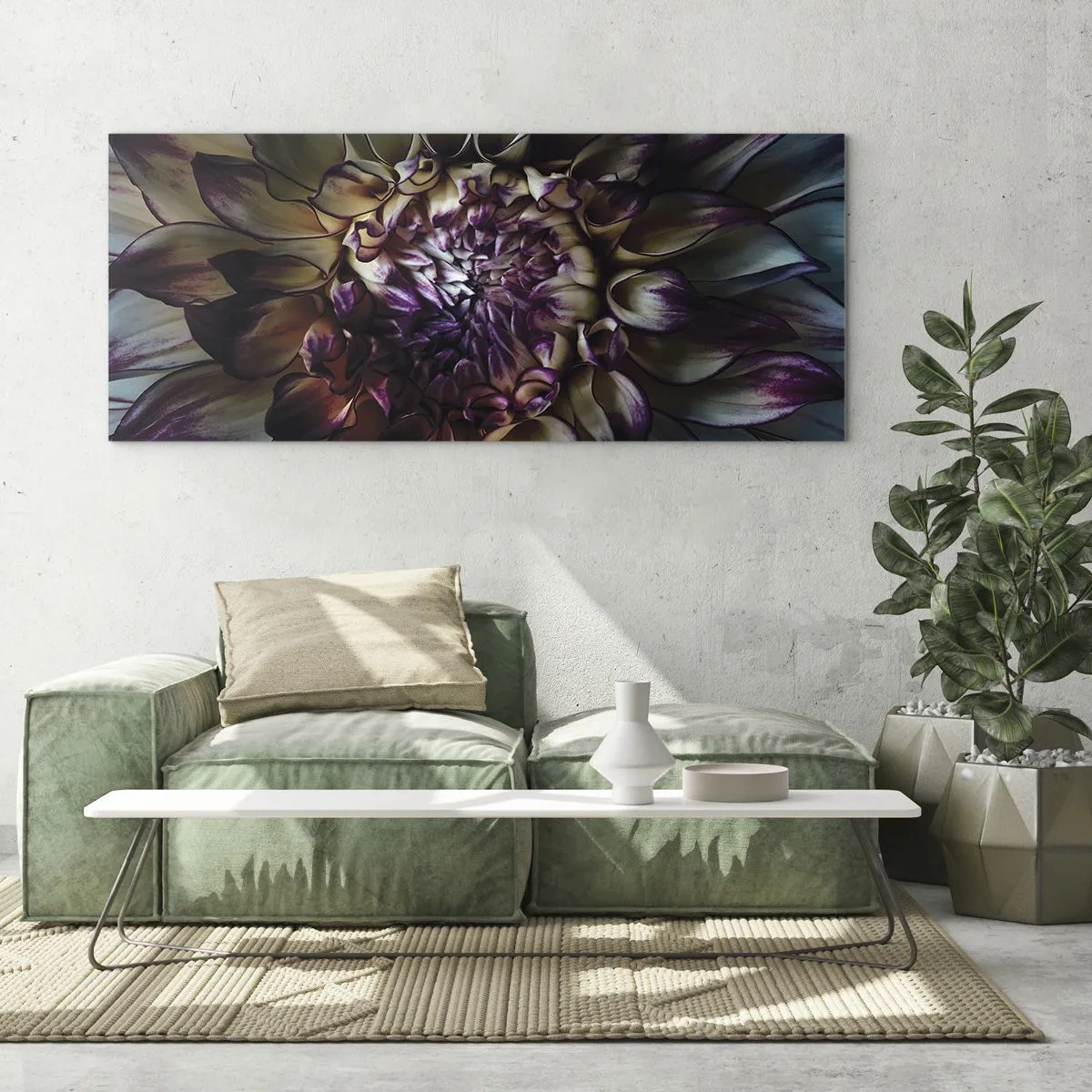 Obraz na skle - Rozkvět mládí - 120x50 cm