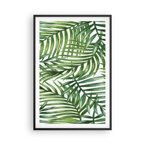 Plakát v černém rámu - Pod zeleným baldachýnem - 61x91 cm