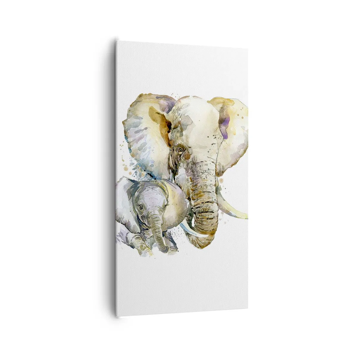 Obraz na plátně - Nejlépe je u mámy - 65x120 cm