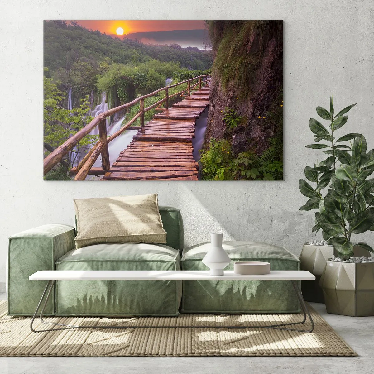 Obraz na skle - Neuvěřitelná krása - 100x70 cm