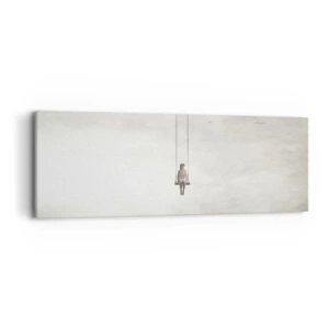 Obraz na plátně - Dítě v nás - 90x30 cm