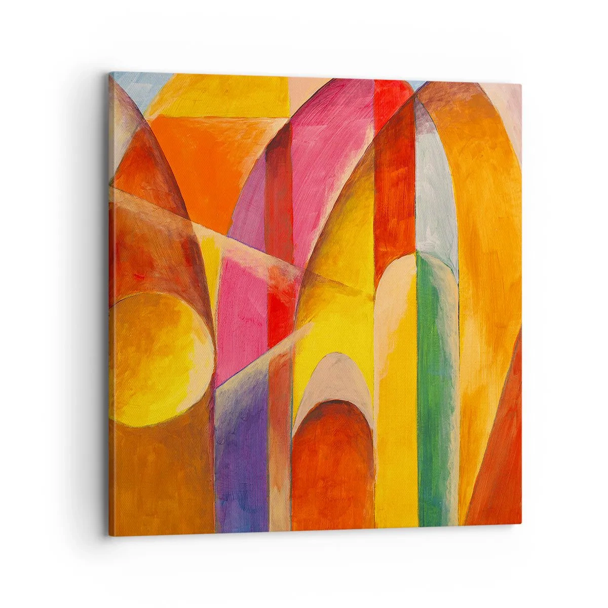 Obraz na plátně - Katedrála slunce - 70x70 cm