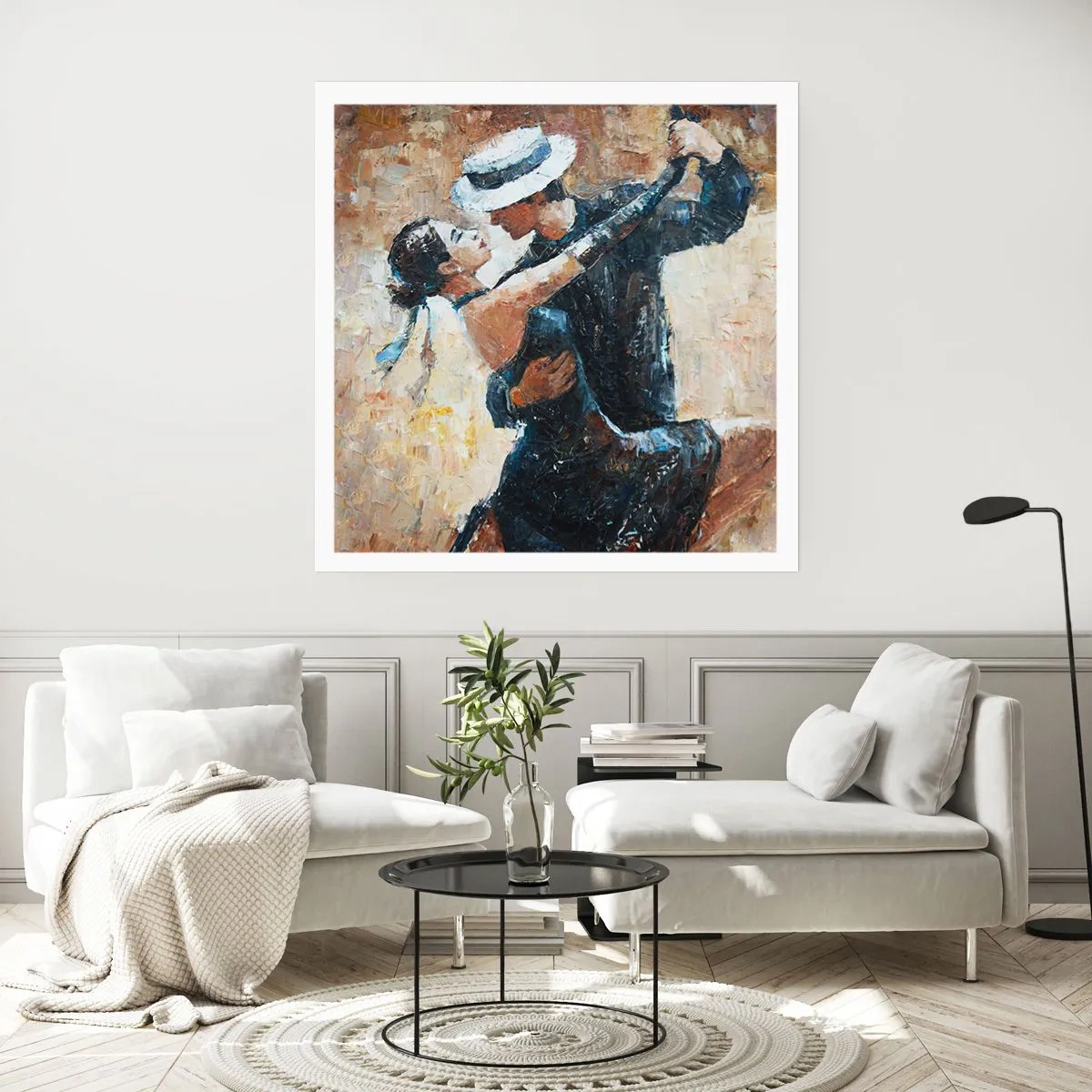 Plakát - A la Rudolf Valentino - 60x60 cm