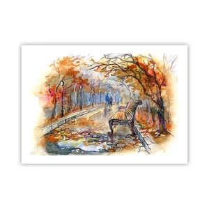 Plakát - Společně putovat podzimem - 70x50 cm