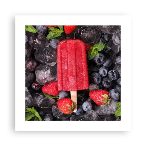 Plakát - Chuť horkého léta - 40x40 cm