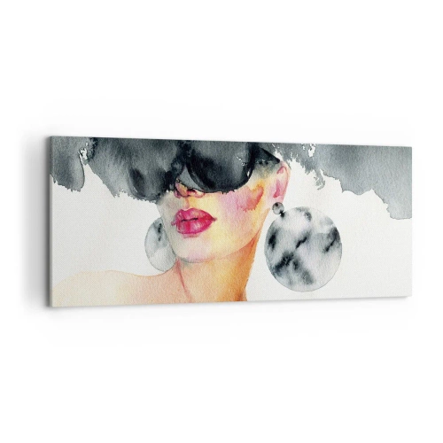 Obraz na plátně - Tajemství elegance - 120x50 cm