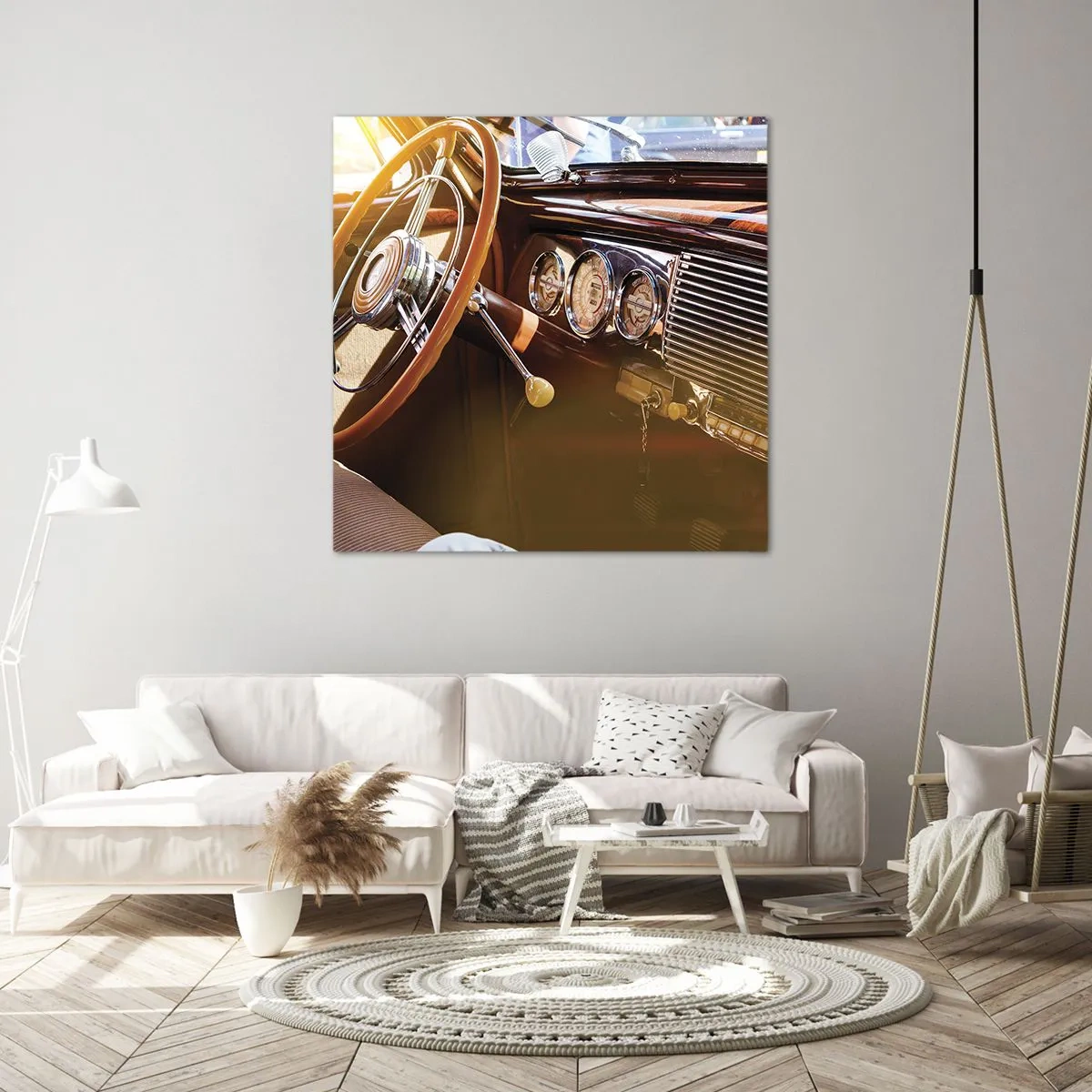 Obraz na plátně - Závan luxusu z minulosti - 50x50 cm