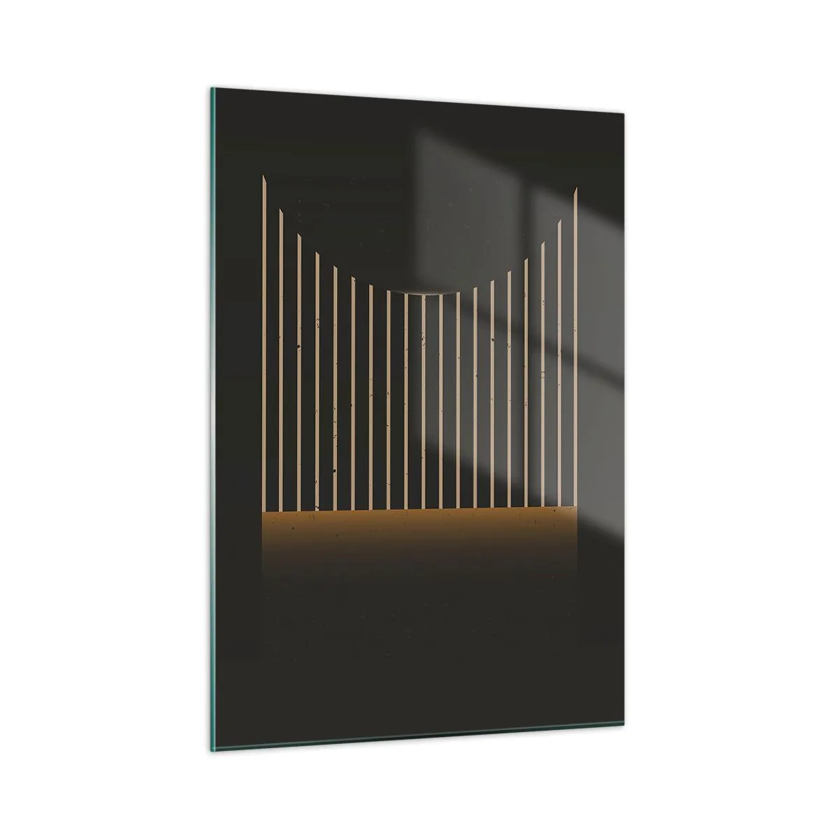 Obraz na skle - Prozkoumat temnotu - 50x70 cm