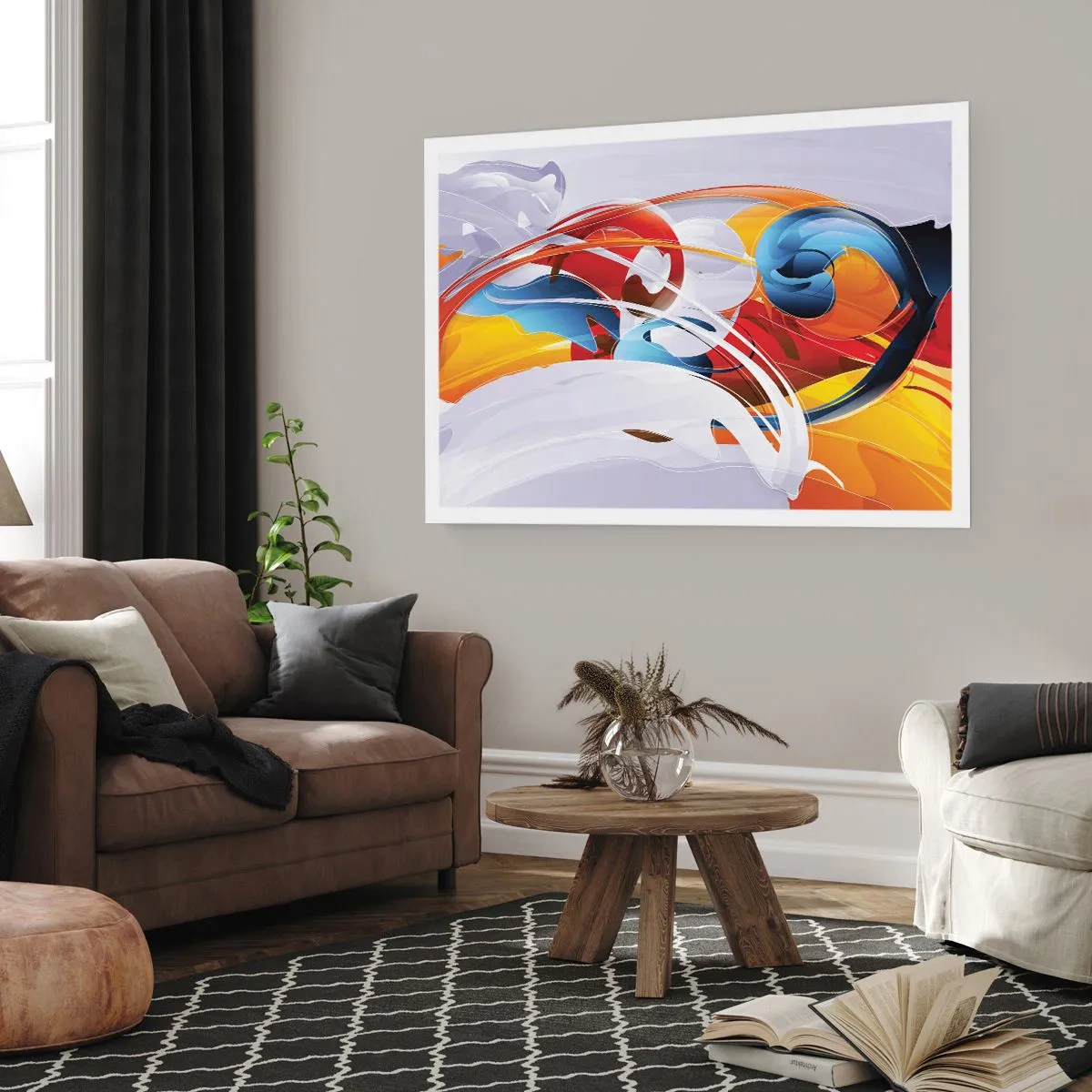 Plakát - Tanec živlů - 91x61 cm