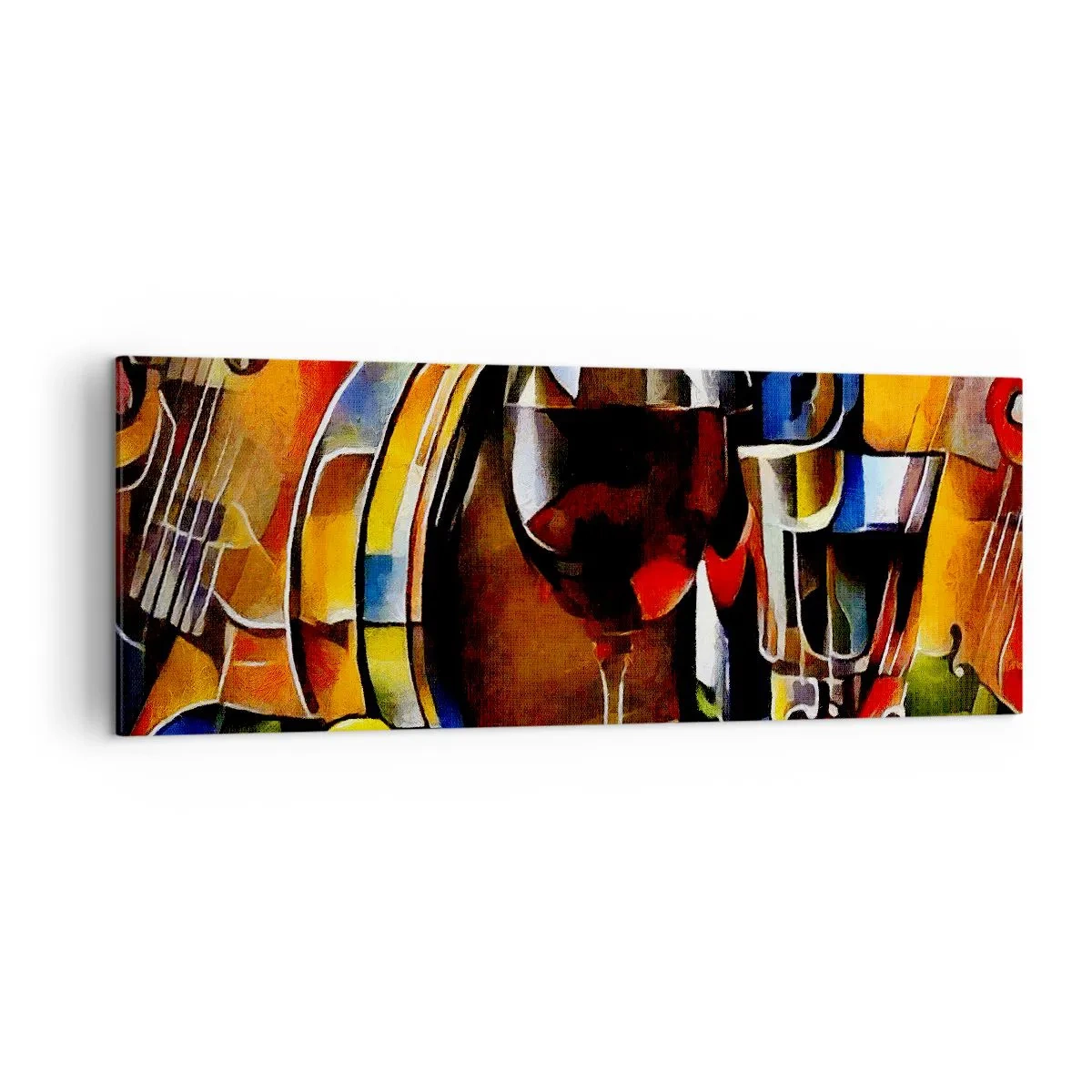 Obraz na plátně - I svět dostává barvy - 140x50 cm