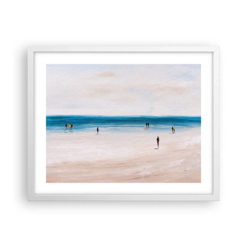 Plakát v bílém rámu - Přirozená potřeba - 50x40 cm