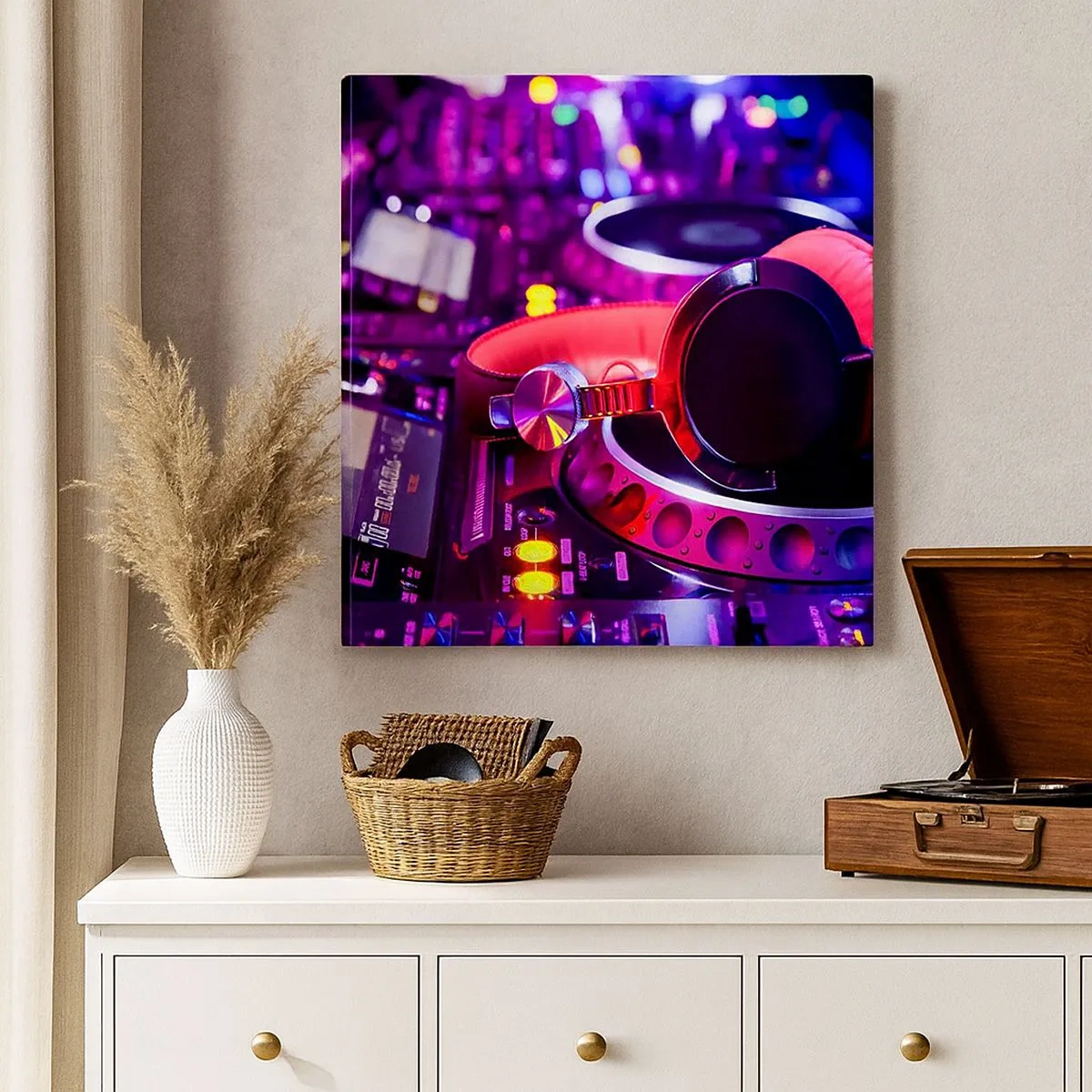 Obraz na plátně - Než začne zábava - 30x30 cm