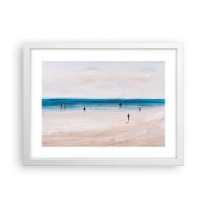 Plakát v bílém rámu - Přirozená potřeba - 40x30 cm