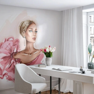 Fototapeta Premium Sand - Jako malovaná… - Žena, Móda, Grafika - 100x70 cm