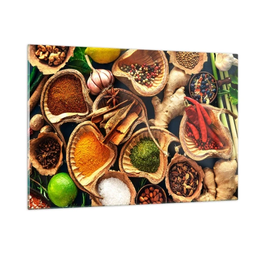 Obraz na skle - Vezmi si, co chceš - 120x80 cm