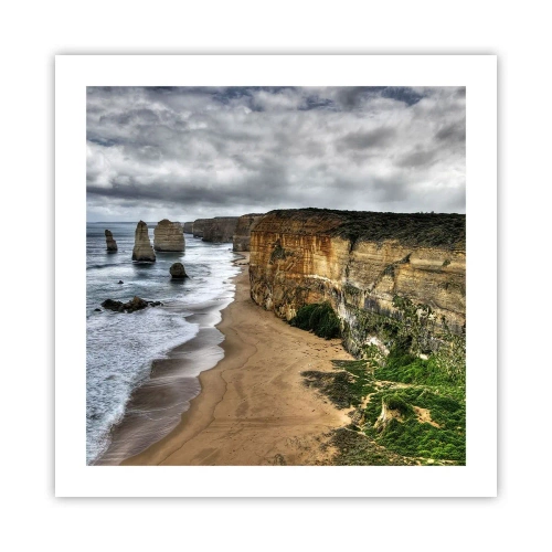 Plakát - Drsná krása - 50x50 cm