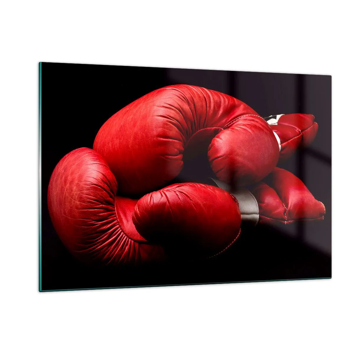 Obraz na skle - Emoce války za námi - 120x80 cm