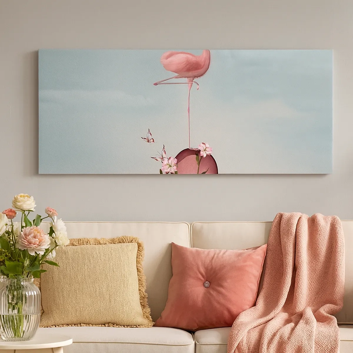 Obraz na plátně - Basketbalová alegorie - 30x30 cm