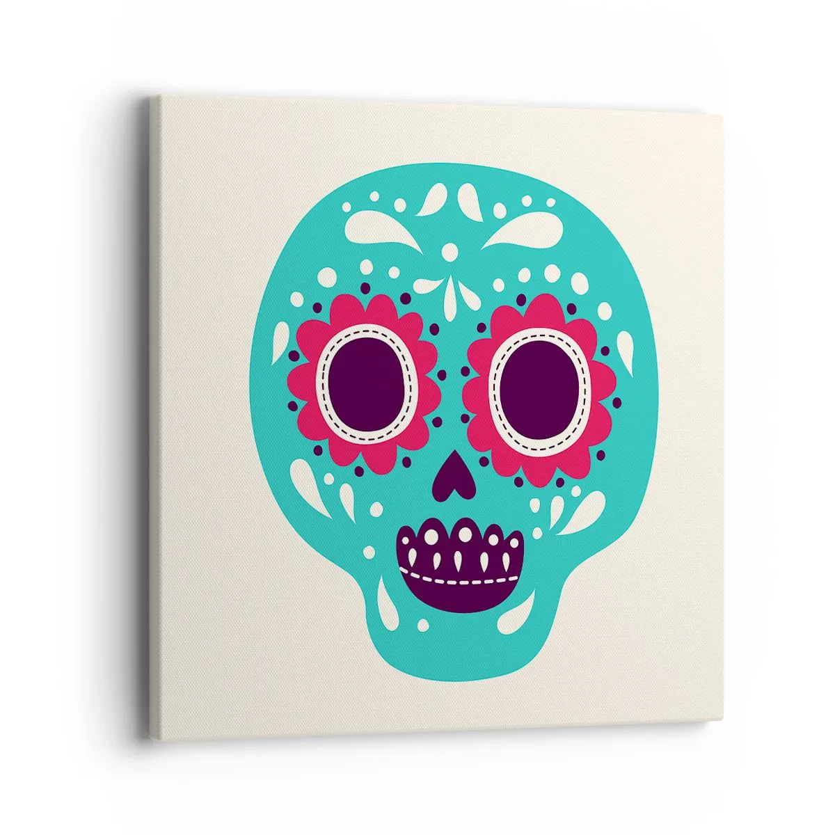 Obraz na plátně - Život – zábava až do smrti - 40x40 cm