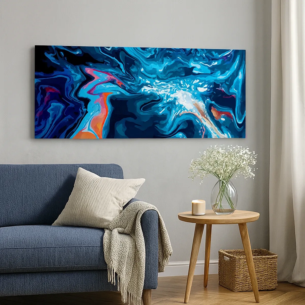 Obraz na plátně - Cesta do středu nebe - 30x30 cm