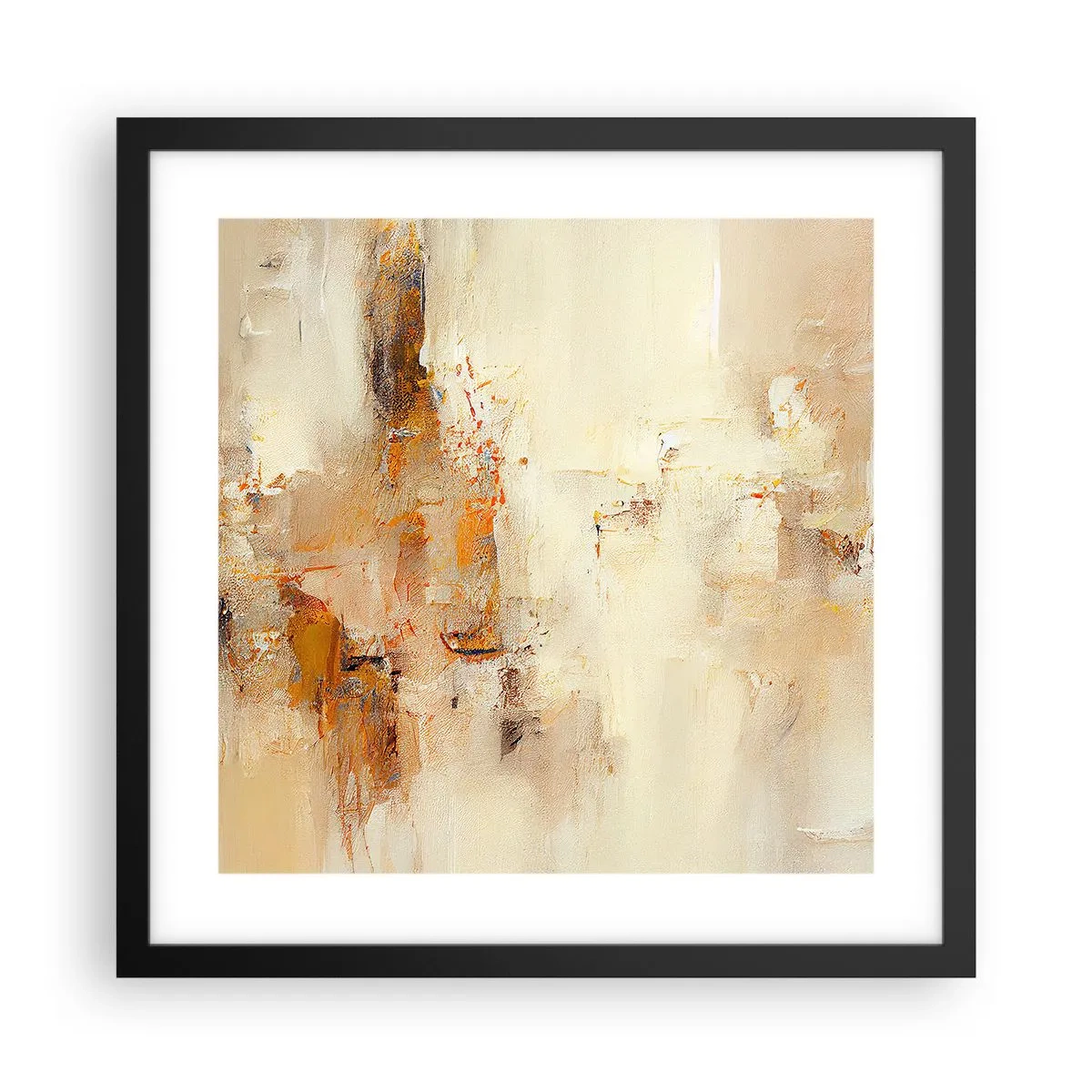 Plakát v černém rámu - Duše jantaru - 40x40 cm