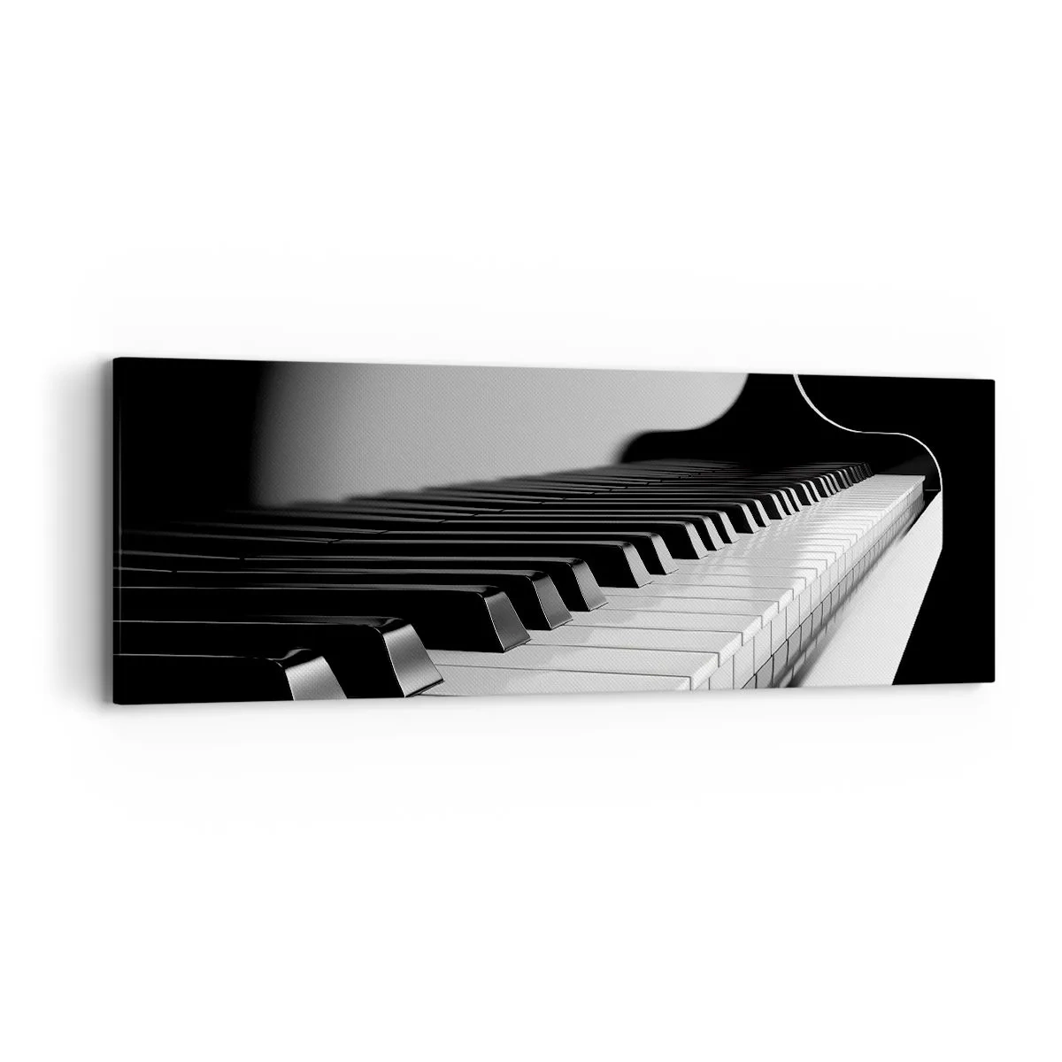 Obraz na plátně - Harmonie tvarů a barev - 90x30 cm