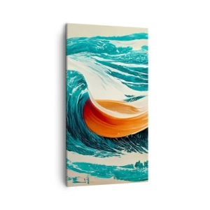 Obraz na plátně - Surfařův sen - 45x80 cm
