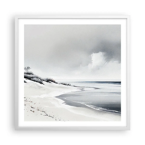 Plakát v bílém rámu - Vždycky spolu - 60x60 cm