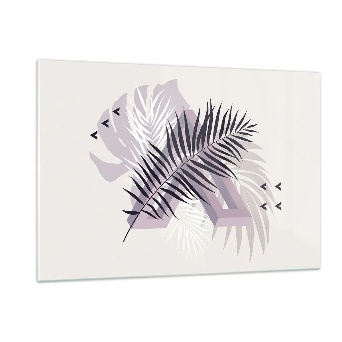 Obraz na skle - Stín stínu - 120x80 cm