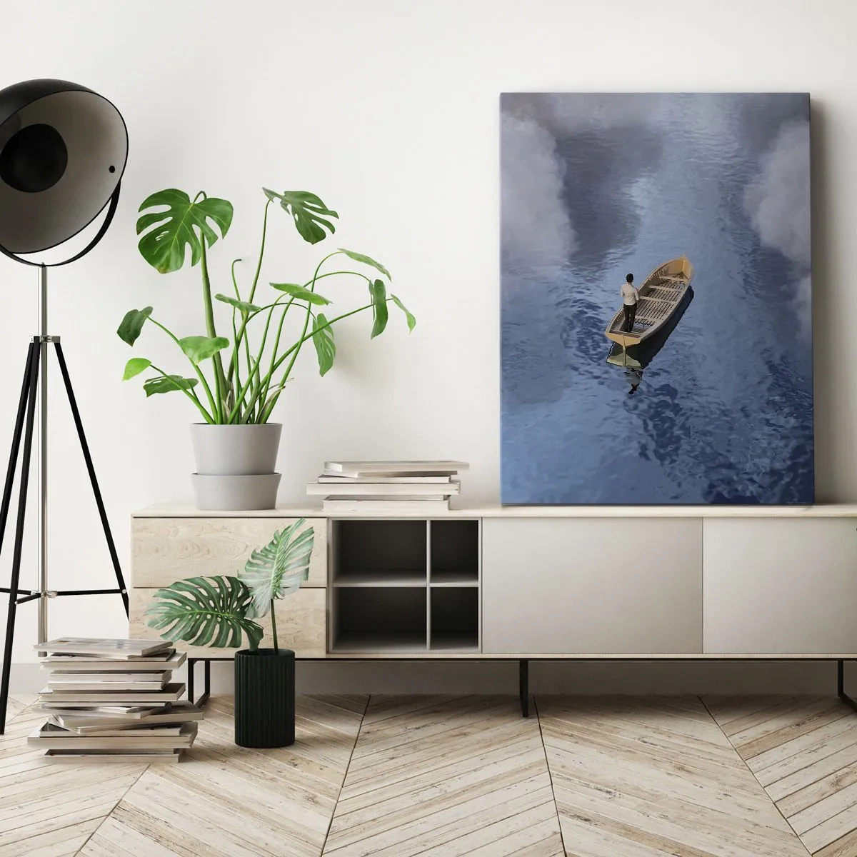 Obraz na plátně - Život – cesta – nejistota - 50x70 cm
