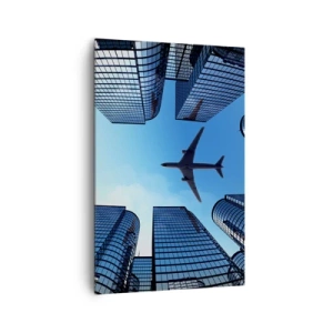 Obraz na plátně - Pohled ze skleněné rokle - 80x120 cm