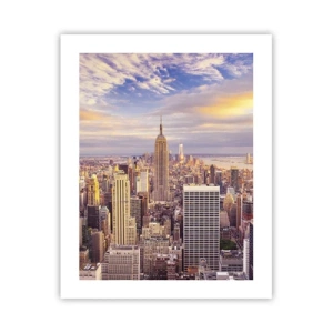 Plakát - Dosáhnout samotná oblaka - 40x50 cm