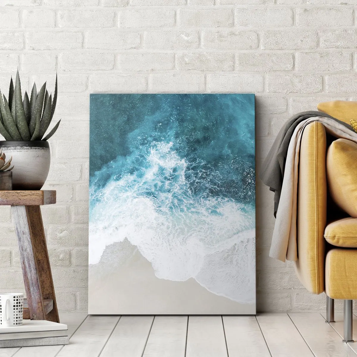 Obraz na plátně - Přirozené pohlazení - 45x80 cm