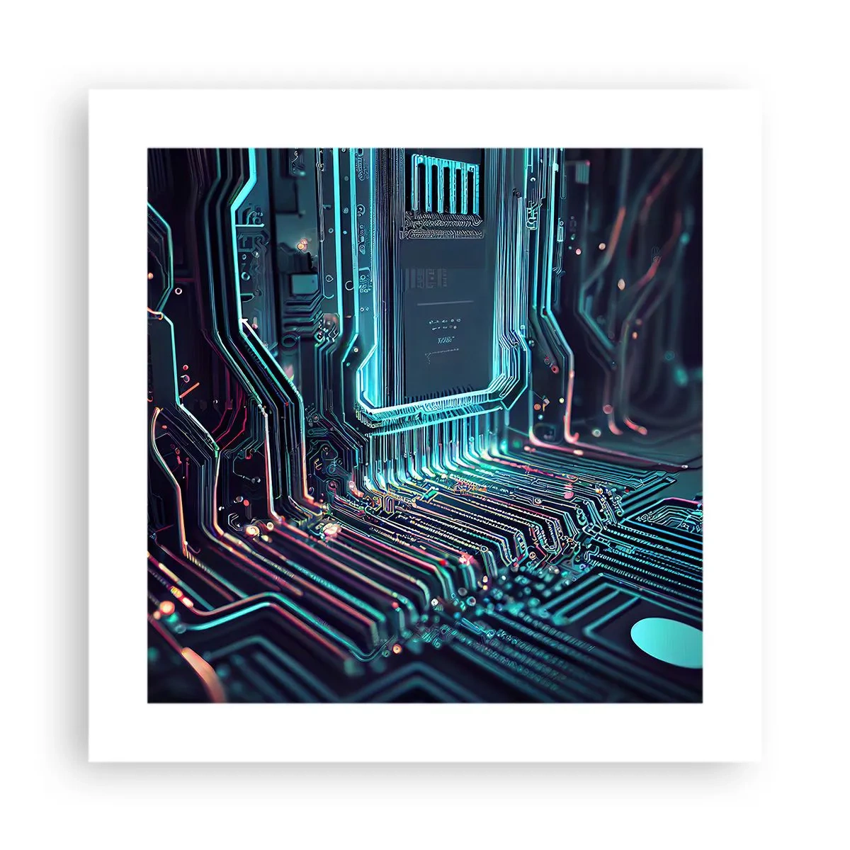 Plakát - Jen tak přemýšlím… - 40x40 cm