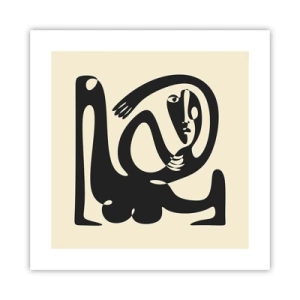 Plakát - Téměř Picasso - 40x40 cm