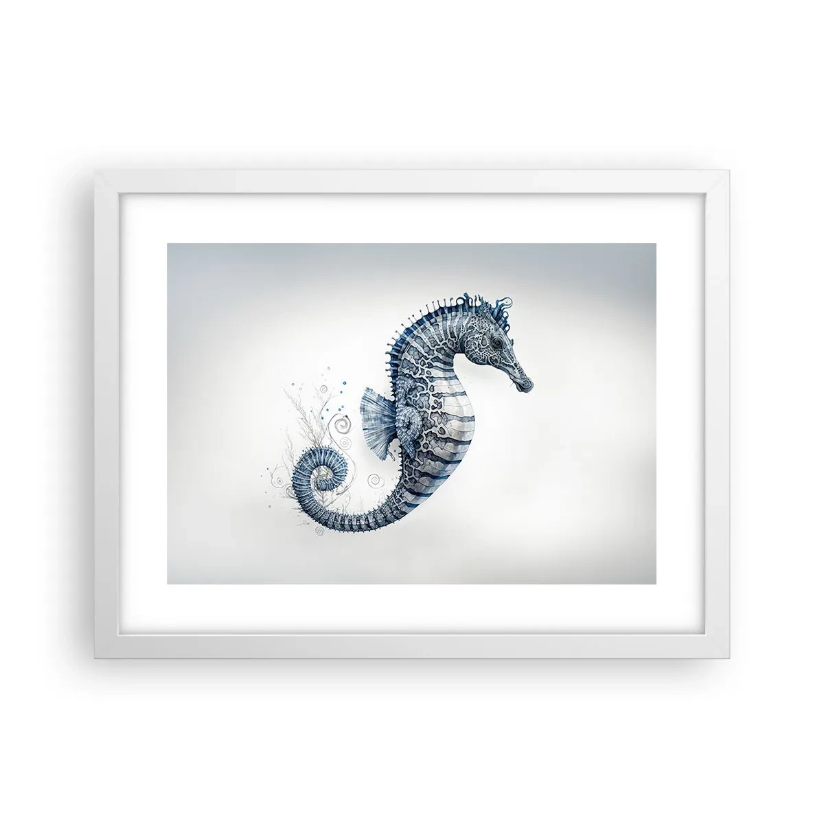 Plakát v bílém rámu - Jemný vtip přírody - 40x30 cm