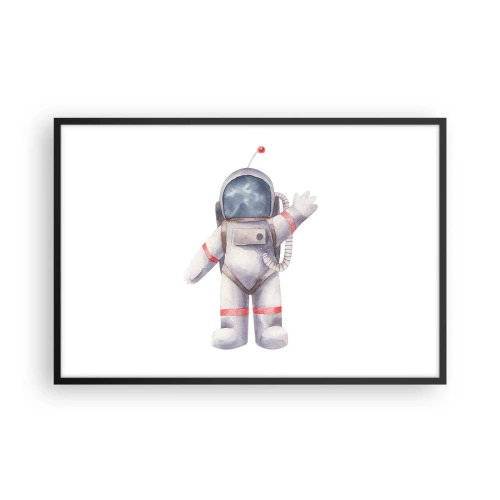 Plakát v černém rámu - Tak zatím! - 91x61 cm