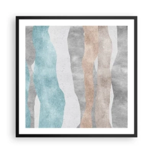 Plakát v černém rámu - Studie blízkosti - 60x60 cm