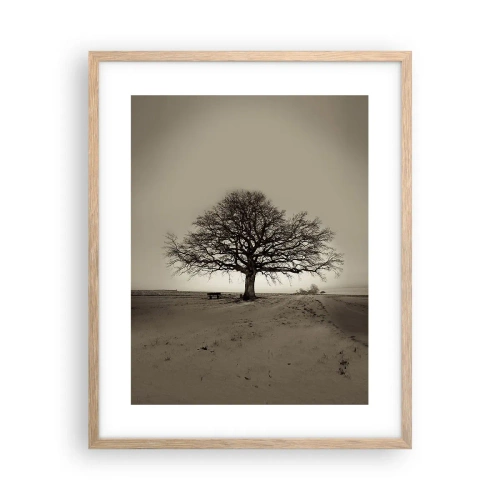 Plakát v rámu světlý dub - Odtud až na věčnost - 40x50 cm