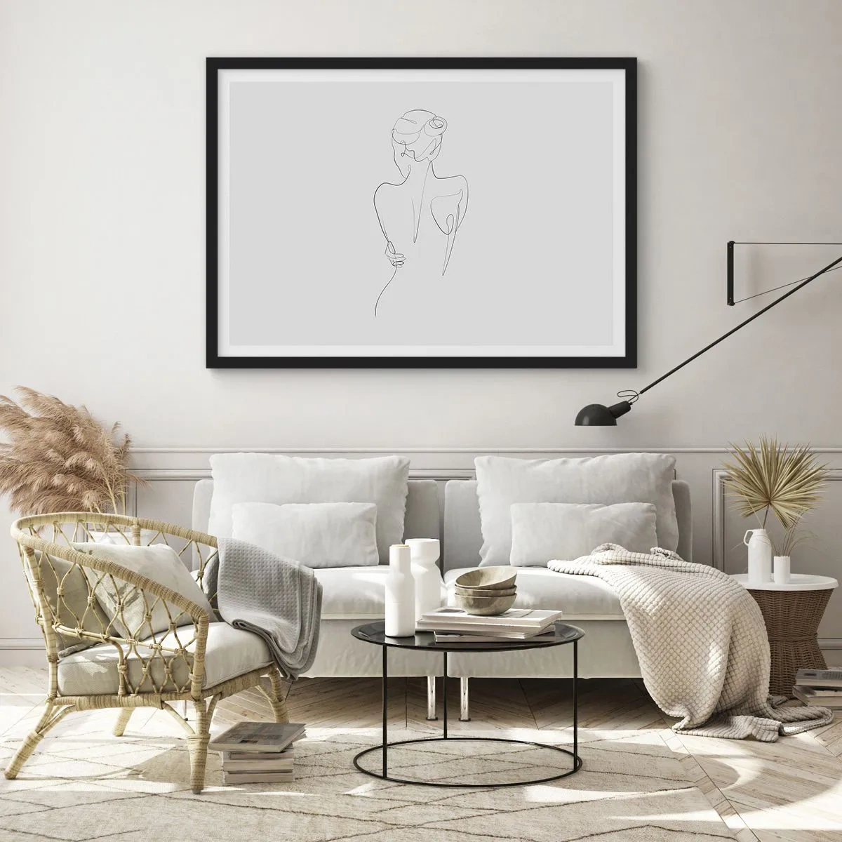 Plakát v černém rámu - Hudba těla - 100x70 cm