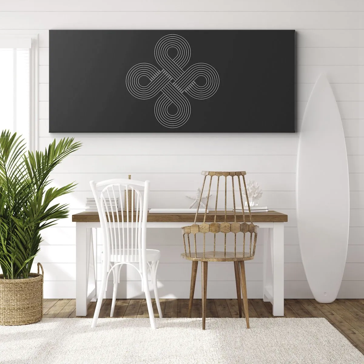 Obraz na plátně - V keltském duchu - 160x50 cm
