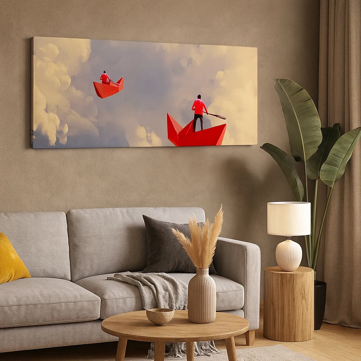 Obraz na plátně - Výprava snílků - 30x30 cm