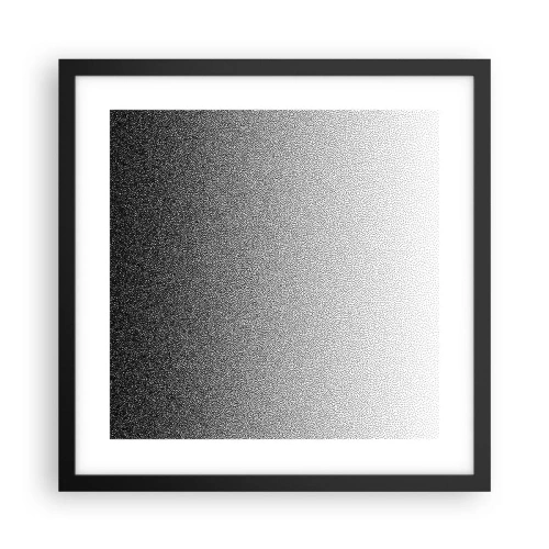 Plakát v černém rámu - Směrem ke světlu - 40x40 cm
