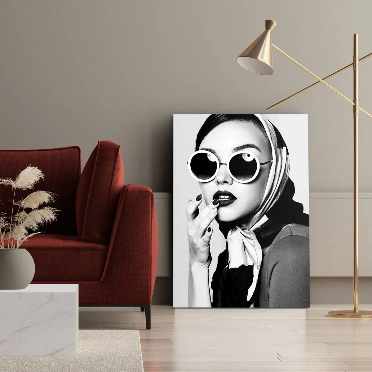 Obraz na plátně - Pozdravy z 60. let - 70x100 cm