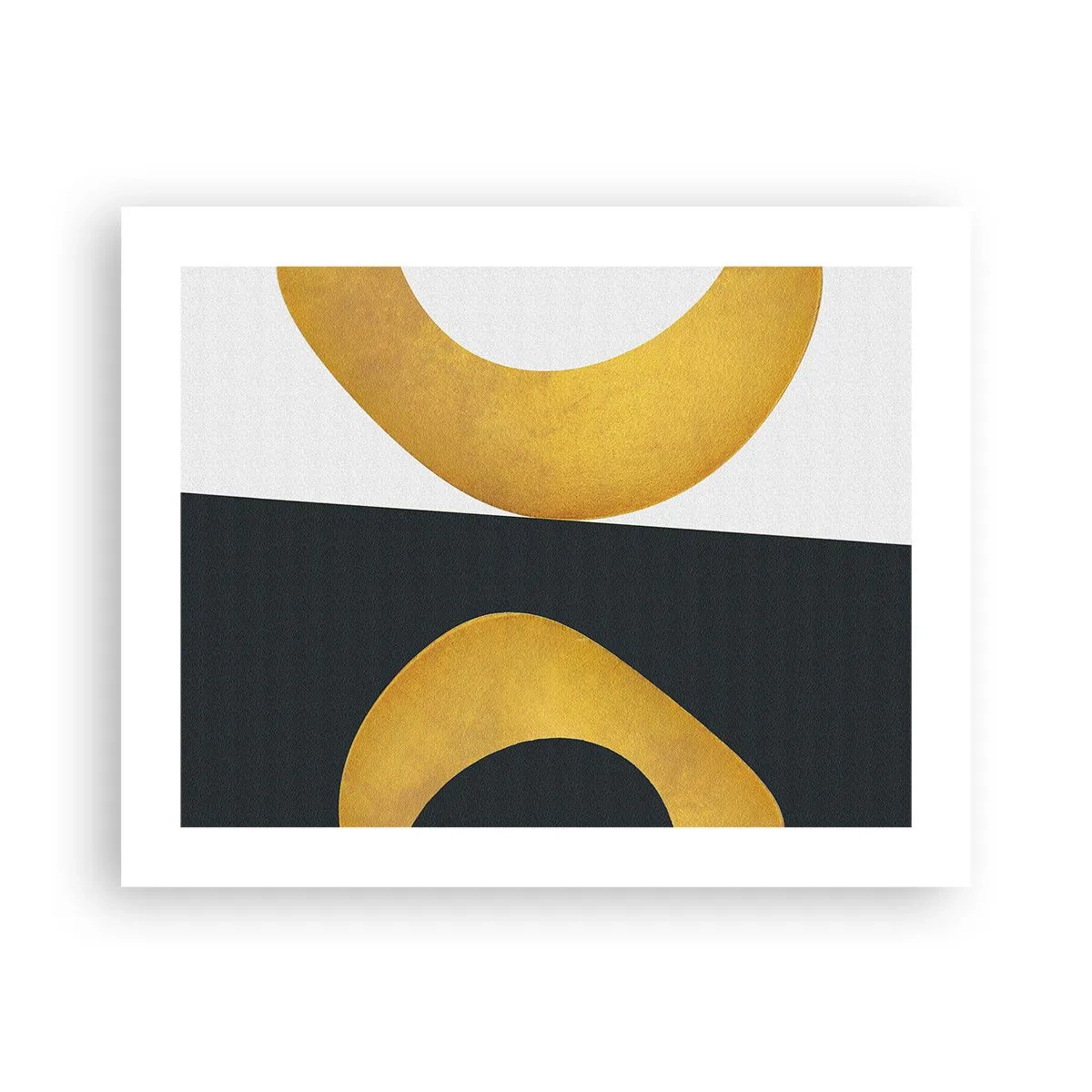 Plakát - Zaprvé: zlato - 50x40 cm