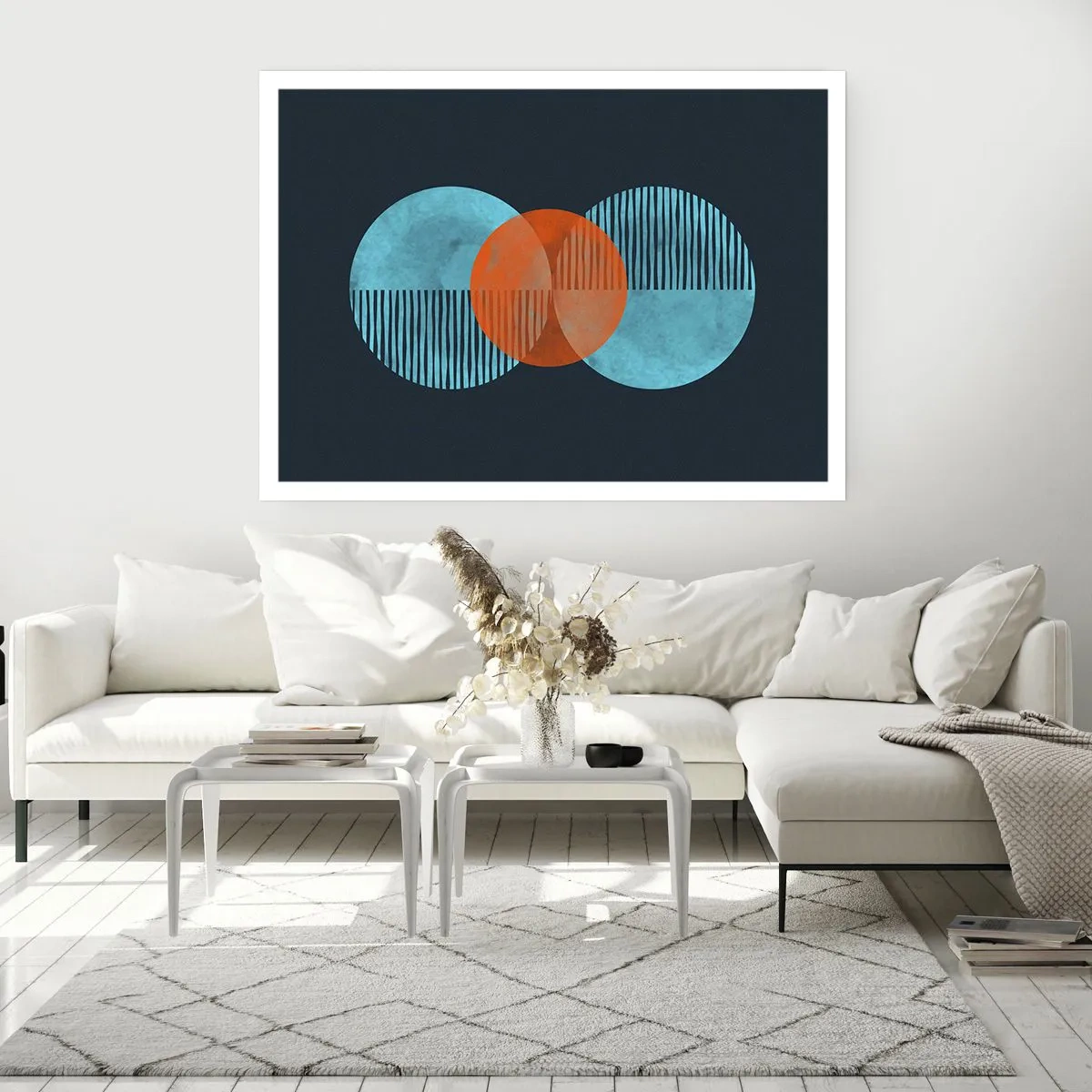 Plakát - Symetrická kompozice - 40x30 cm